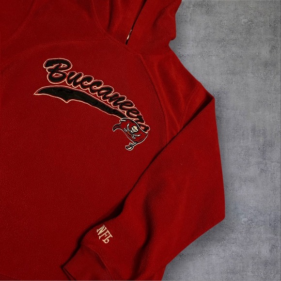 Vintage NFL Tampa Bay Buccaneers Fleece Hoodie Small - Picture 2 of 3